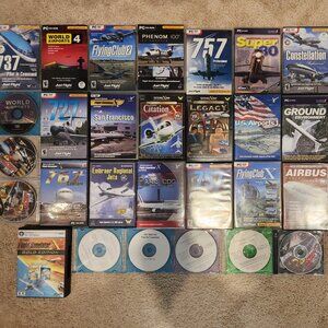 Microsoft Flight Simulator X with add on